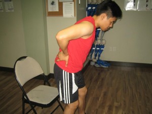 Upper back pain