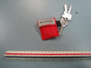 Single-use Pocket Mask Keychains
