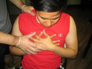 Caring for a torn rib cartilage